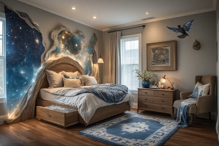 Styling Your Bedroom Around a Fantasy Bed