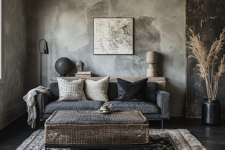 The Perfect Balance of Black and brass hardware