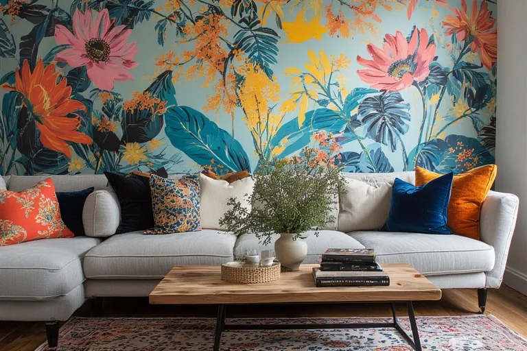 Tips for Using Bold Wallpaper Designs