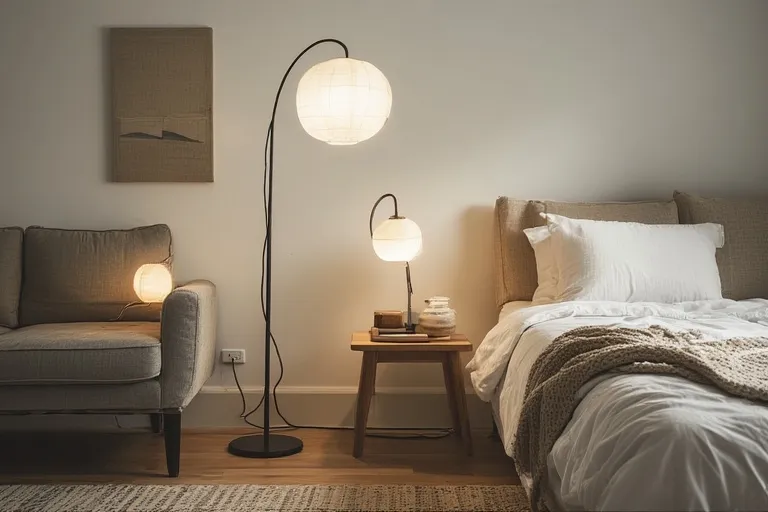 Use Floor and Table Lamps for Flexibility