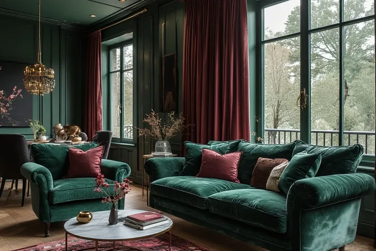 Velvet Drapes for Luxury and Warmth