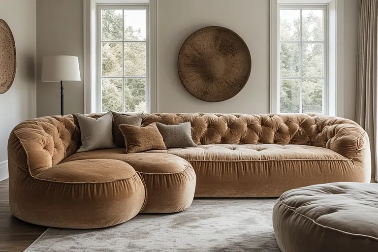 Velvet furniture trends