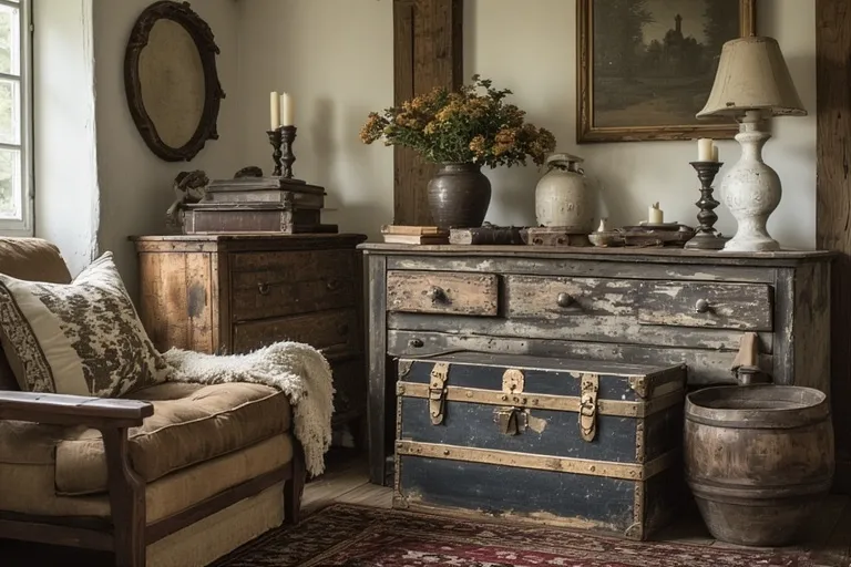 Vintage Finds and Reclaimed Pieces