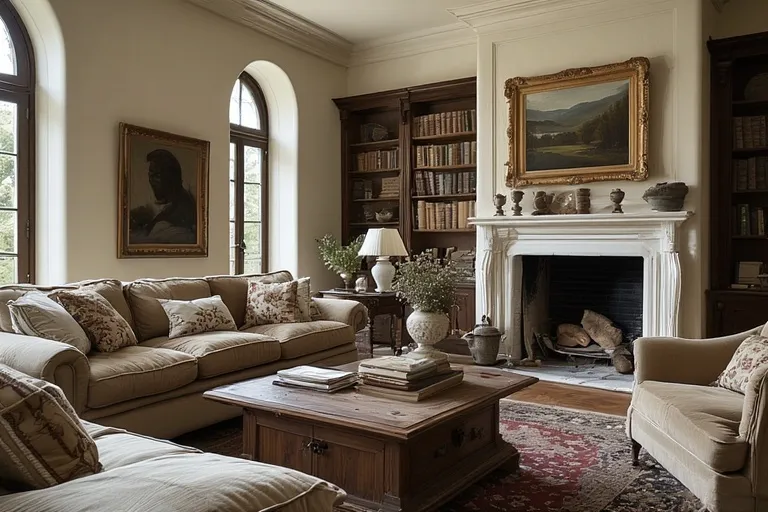 What Is Castlecore Living Room Style