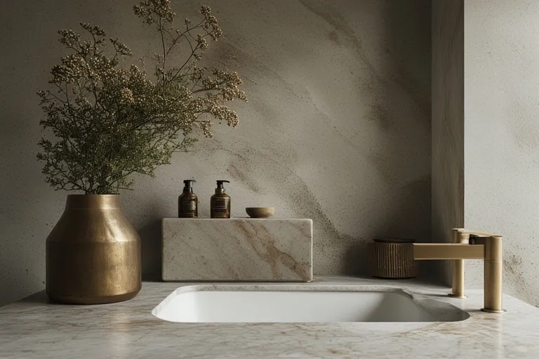 Why Marble and Brass Work So Well Together