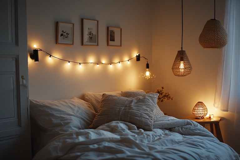 bedroom lighting