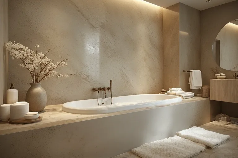 spa-like bathroom decor