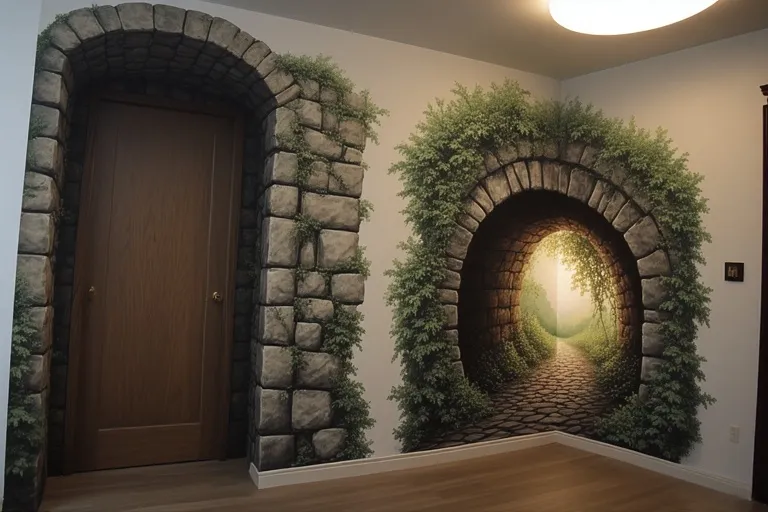 3D Optical Illusion Murals