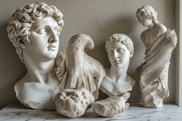 A Closer Look at the Charm of Classical Sculpture Home Décor