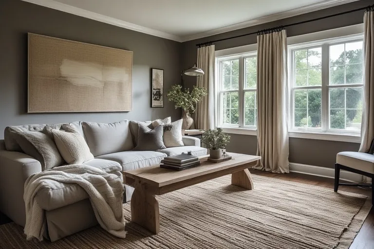 Add Texture Through Rugs and Fabrics