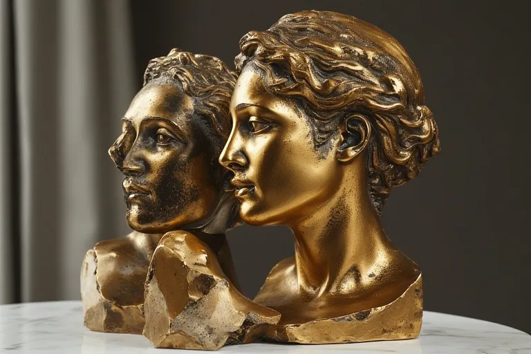 Modern Applications of Gold Bust Sculptures
