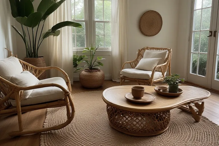 Bamboo and Rattan in Modern Interiors