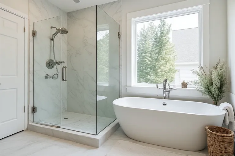 Bathtub shower combo ideas