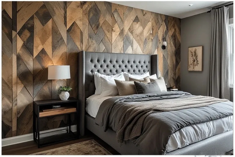 Bedroom accent wall ideas