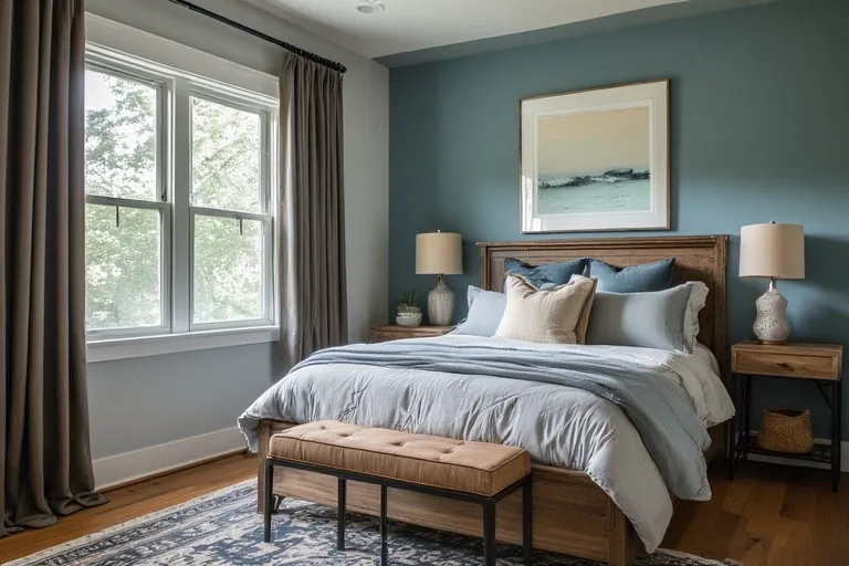 Bedroom color palette