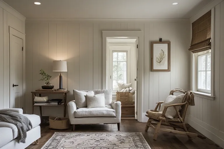 Board and batten walls