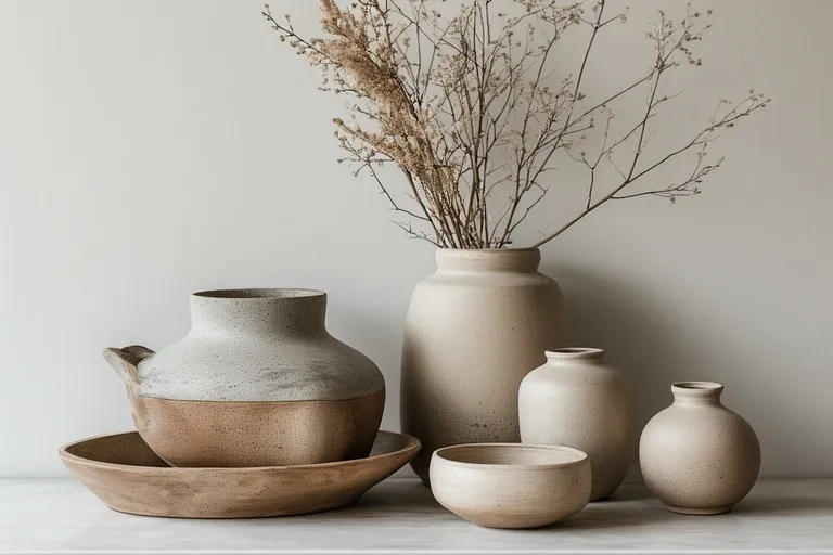 Ceramic Vases and Bowls