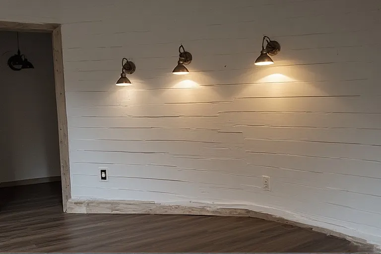 Combine Shiplap with Lighting Design