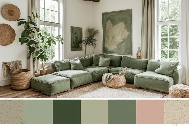 Combining Dill Green with Complementary Colors