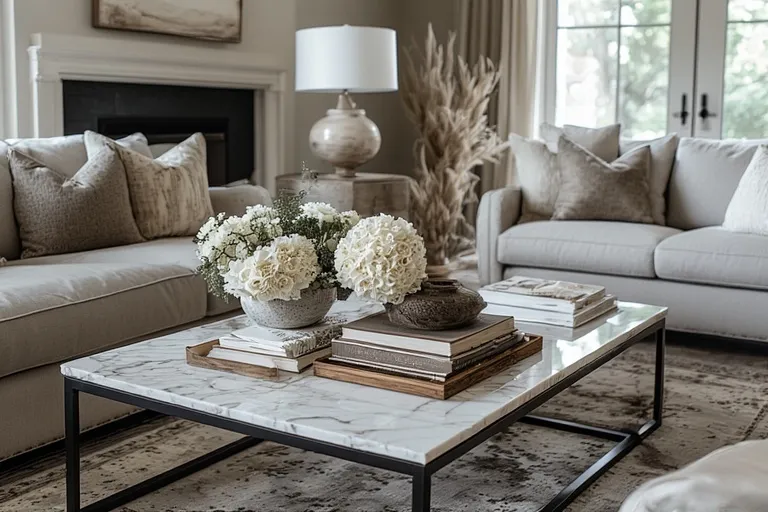 Elegant coffee table ideas