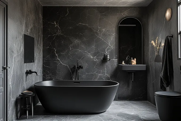 Elevating Your Space with Modern Black Bathroom Ideas