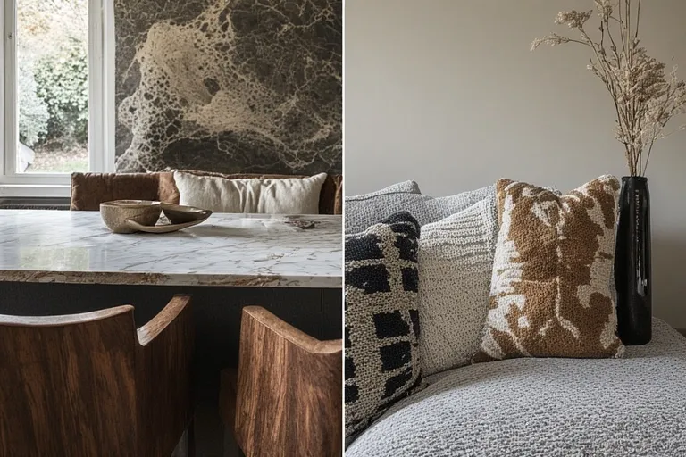 Embracing Avant Garde Dining Decor Through Materials