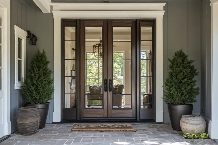 Entrance door design