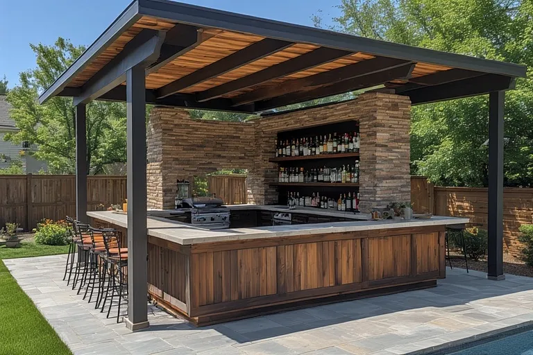 Essential Features of an Outdoor Bar