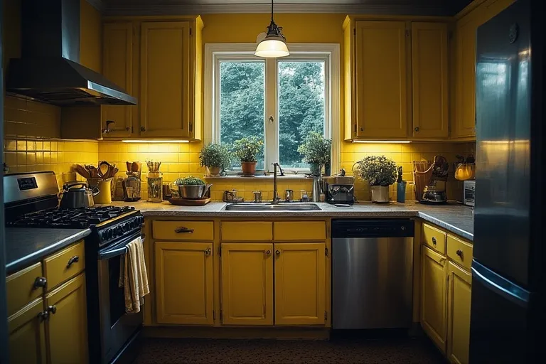 Golden Yellow for Luxury and Comfort