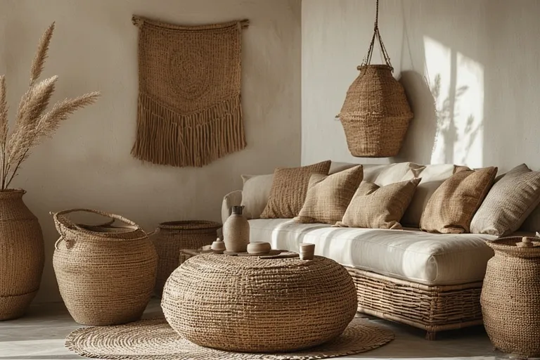How to Style with Bamboo and Rattan