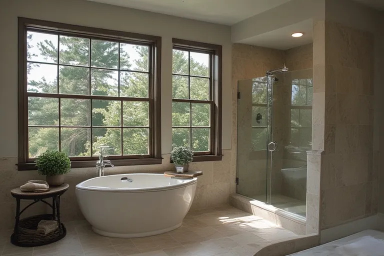Integrating Windows with Bathroom Design