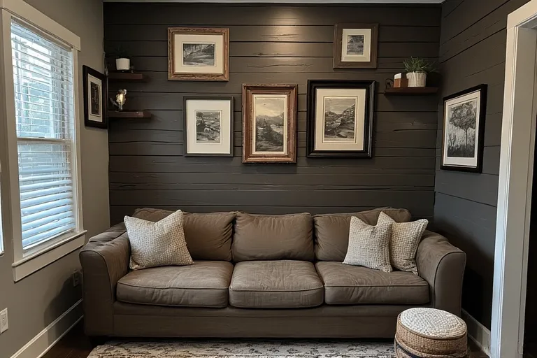 Layer with Wall Decor and Artwork