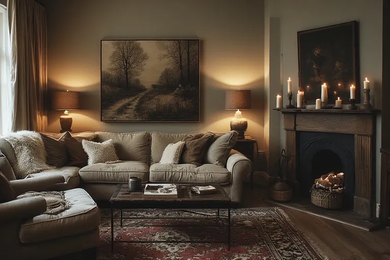 Layered Lighting Creates a Restful Glow