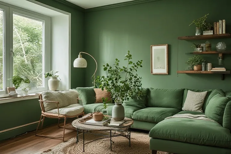 Lighting That Enhances Green Walls