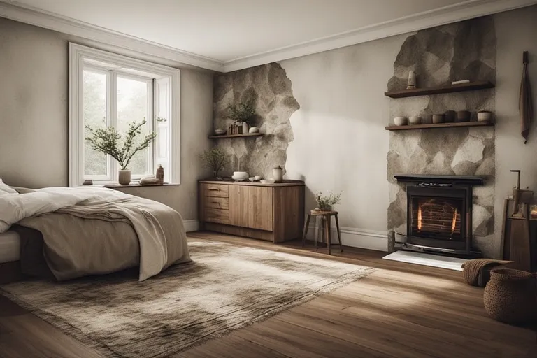 Limewash and Textured Paint