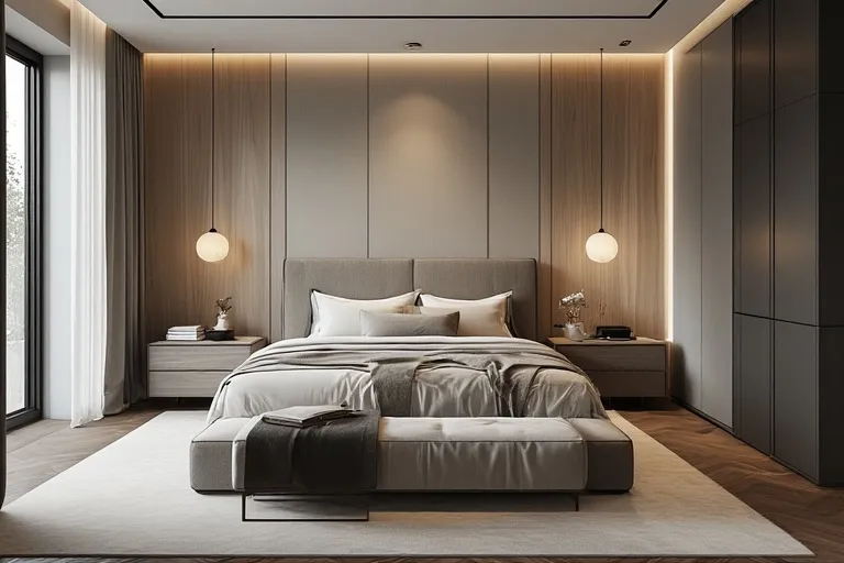 Luxury master bedroom design