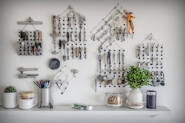 Magnetic wall storage