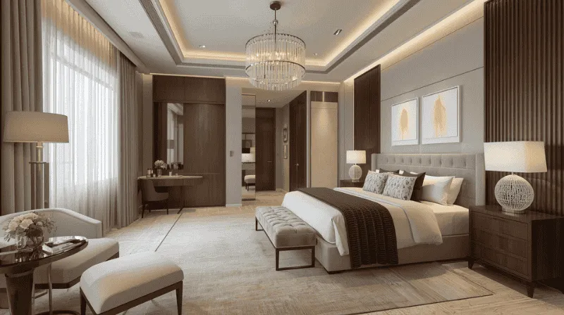 Master suite layout ideas