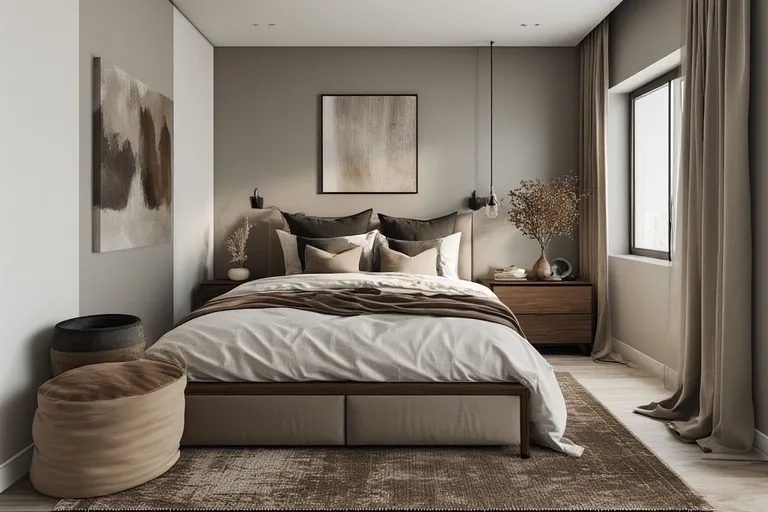 Men's bedroom design