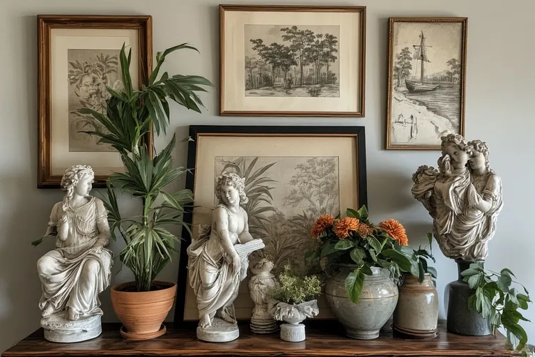 Opulent statues for home 