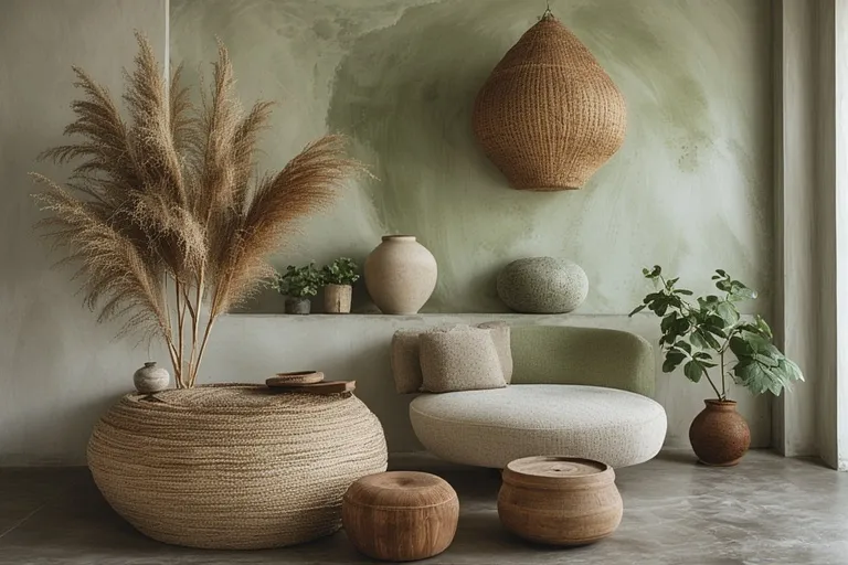 Organic Decor Materials 