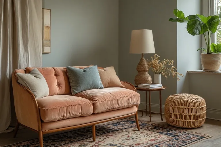 Pairing Pastel Velvet With Different Materials