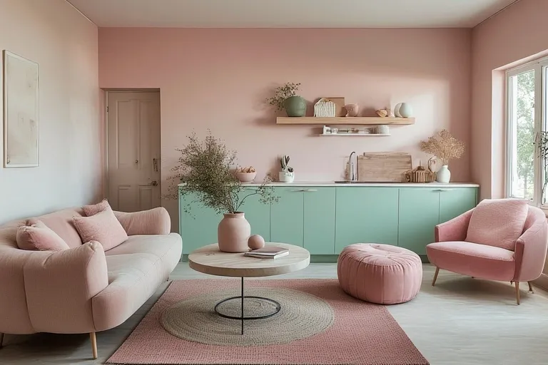 Pastel color room ideas