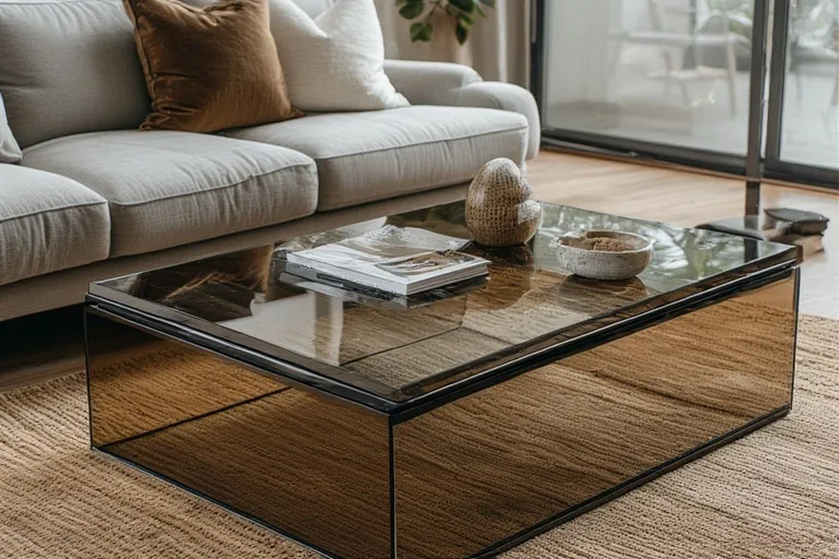 The Allure of a Glass Coffee Table