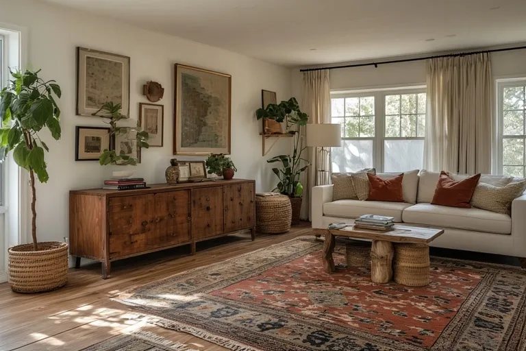 The Art of Mixing Secondhand with Modern Elements