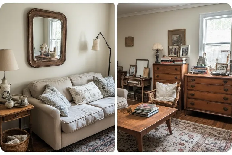 Thrifted Decor Inspiration in Everyday Spaces