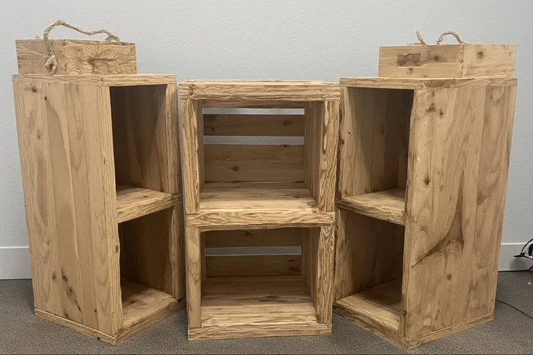 Transform Wooden Crates