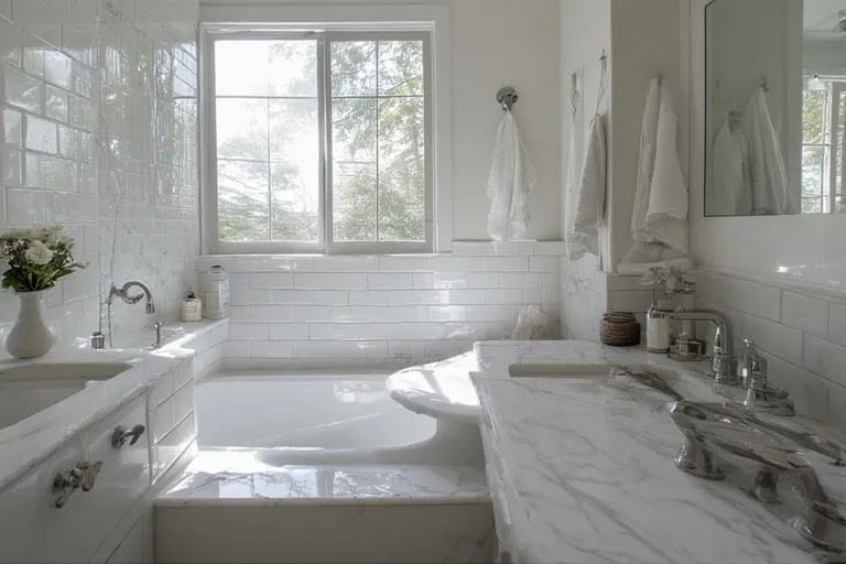 Use Glossy Tiles to Reflect Light