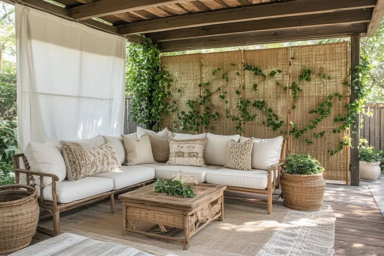  Use Privacy Screens or Curtains