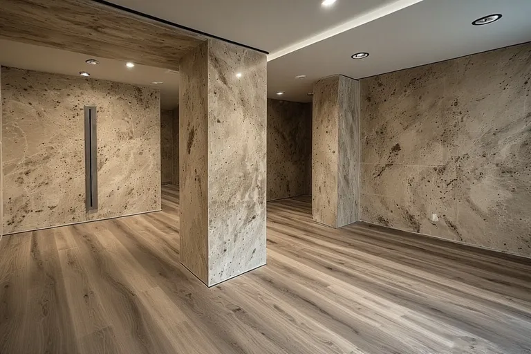 Vertical Tongue and Groove Walls